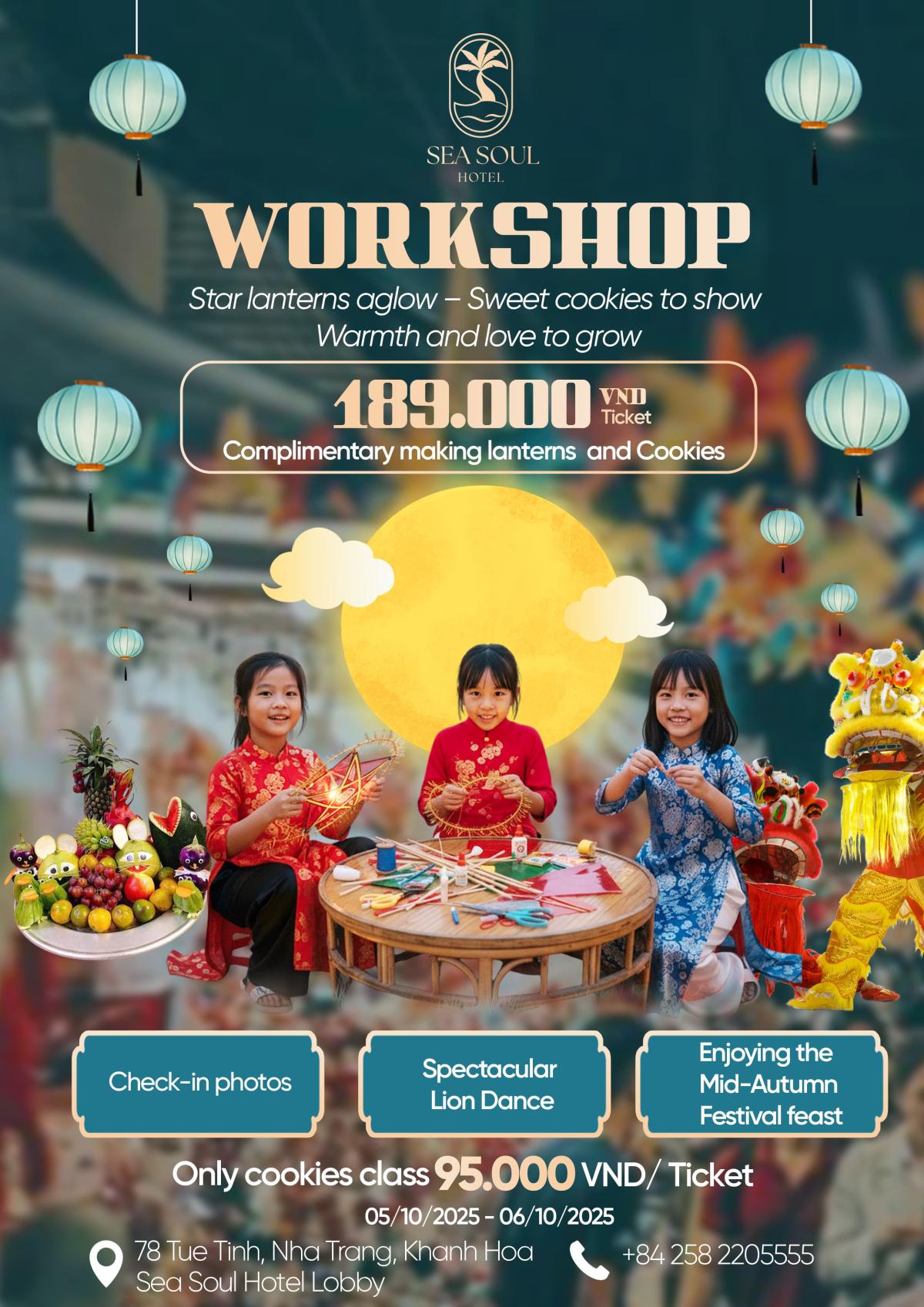 Đèn sao tỏa sáng – Bánh ngọt thơm lành – Gói trọn yêu thương