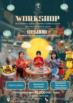 Đèn sao tỏa sáng – Bánh ngọt thơm lành – Gói trọn yêu thương