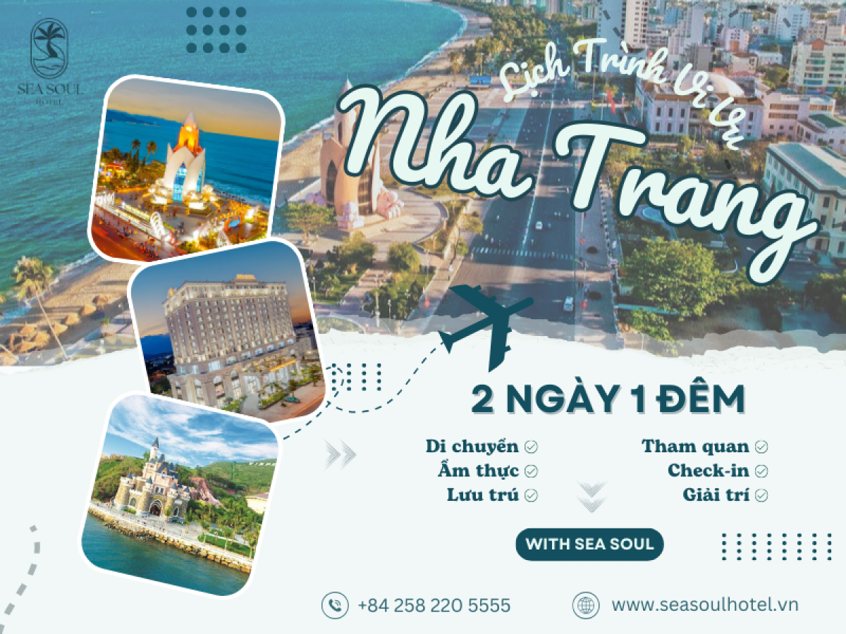 Khám phá lịch trình du lịch Nha Trang 2 ngày 1 đêm tại Nha Trang